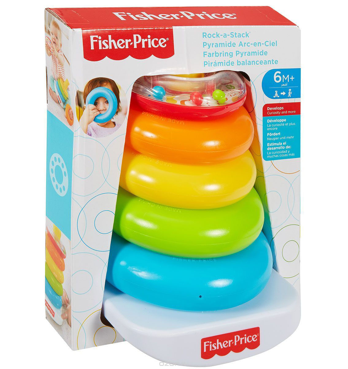 Fisher-Price. Пирамидка  