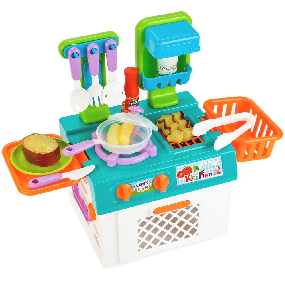 

Игровой набор – Плита с продуктами, меняющими цвет, аксессуарами