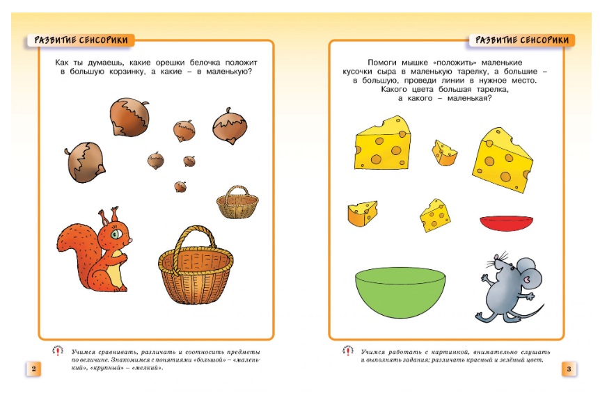Пособие из серии Умные книжки – Развивающие тесты. 2-3 года  