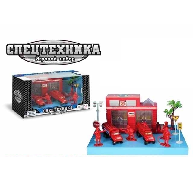 

Игровой набор – Спецтехника, пожарные