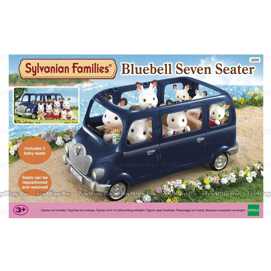 Sylvanian Families - Семейный автомобиль, 7 мест  