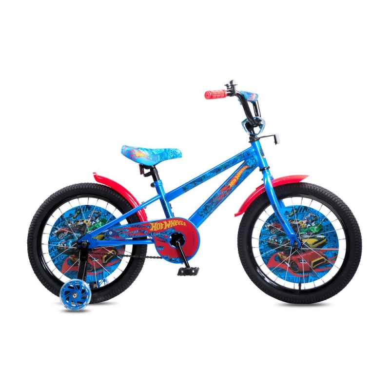 

Детский велосипед Navigator серии Hot Wheels, колеса 18", стальная рама, стальные обода, ножной тормоз