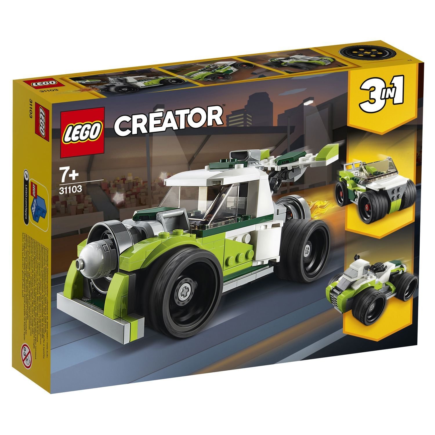 

Конструктор Lego Creator Грузовик-ракета