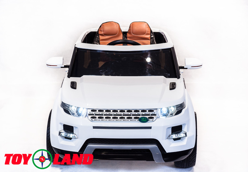 Электромобиль Range Rover белый  