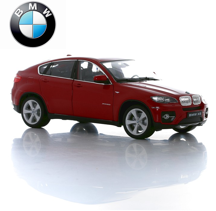 Машинка Welly BMW X6, масштаб 1:18  