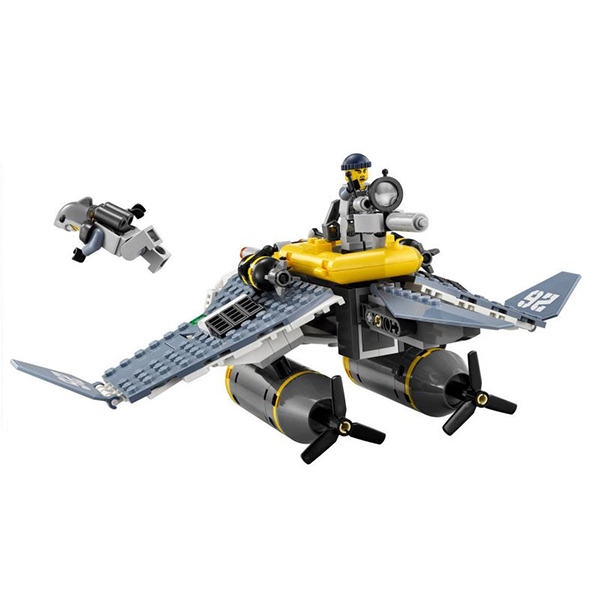 Lego Ninjago. Бомбардировщик Морской дьявол  