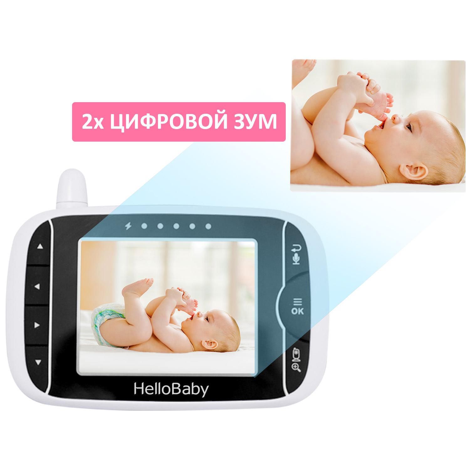 Видеоняня - HelloBaby HB32  