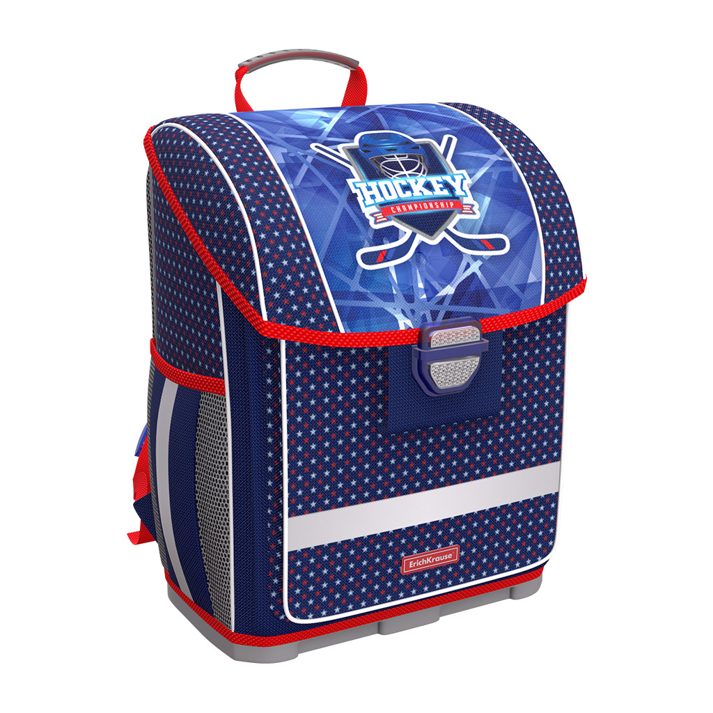 

Ученический ранец с пластиковым дном Erich Krause ErgoLine 16L Hockey