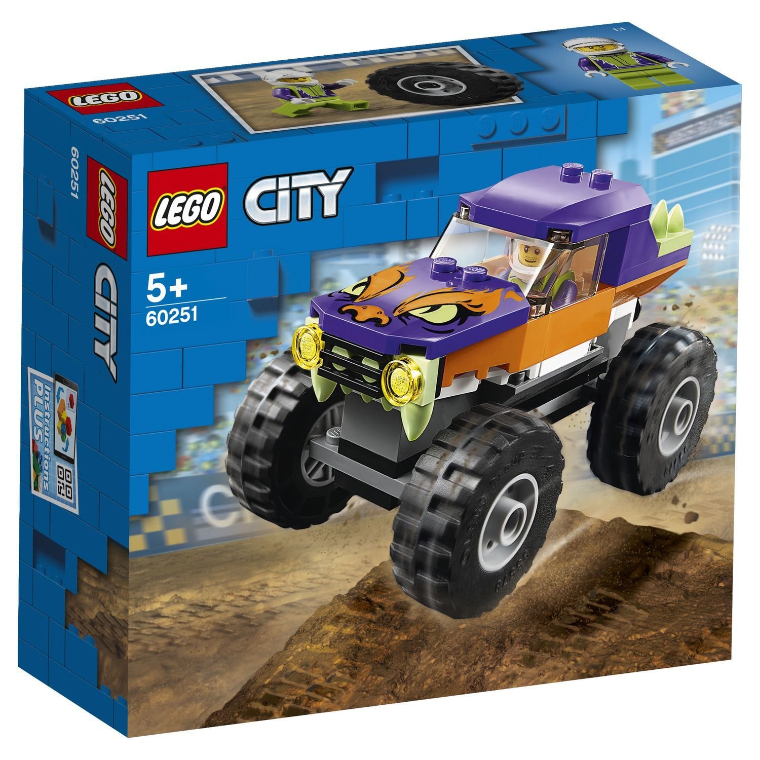 

Конструктор Lego City Great Vehicles Монстр-трак