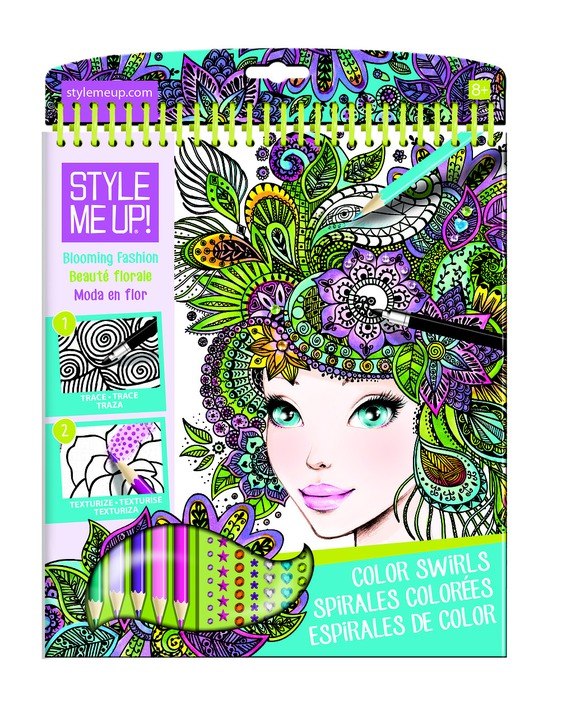 

Блокнот Style Me Up - Цветущая мода