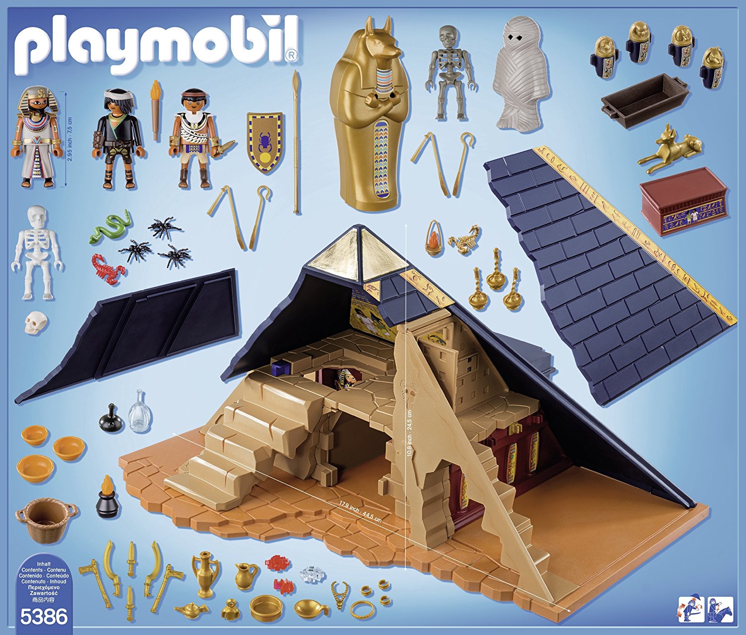 Playmobil. Римляне и Египтяне: Пирамида Фараона  