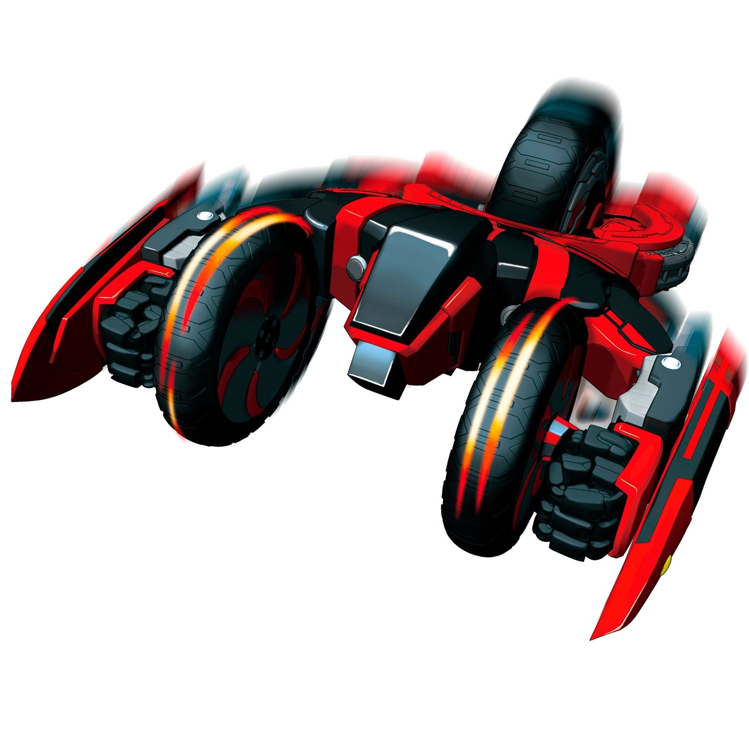Игровой набор волчков-трансформеров 2 в 1 Spin Racers – Саблезуб и Хитрец с аксессуарами  