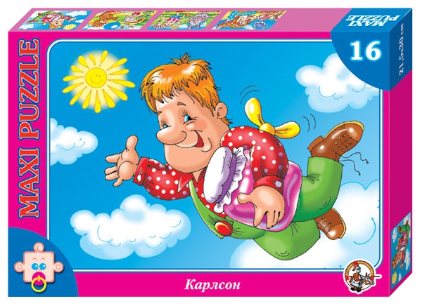 

Пазл макси «Карлсон», 16 элементов