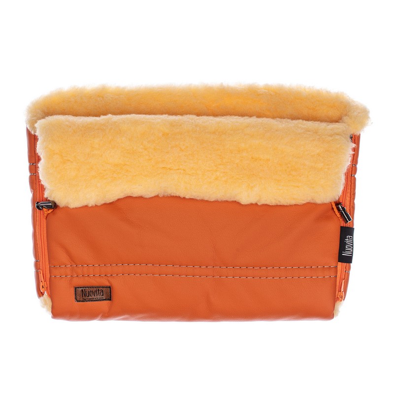 

Муфта меховая для коляски Nuovita Alpino Lux Pesco Arancio/Оранжевый