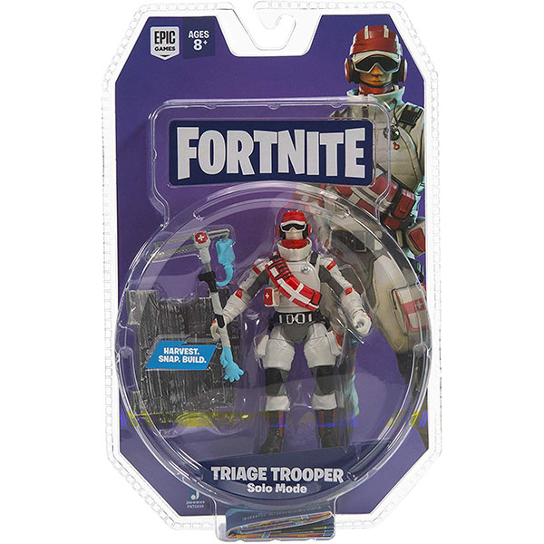 Игрушка Fortnite - фигурка героя Triage Trooper с аксессуарами  