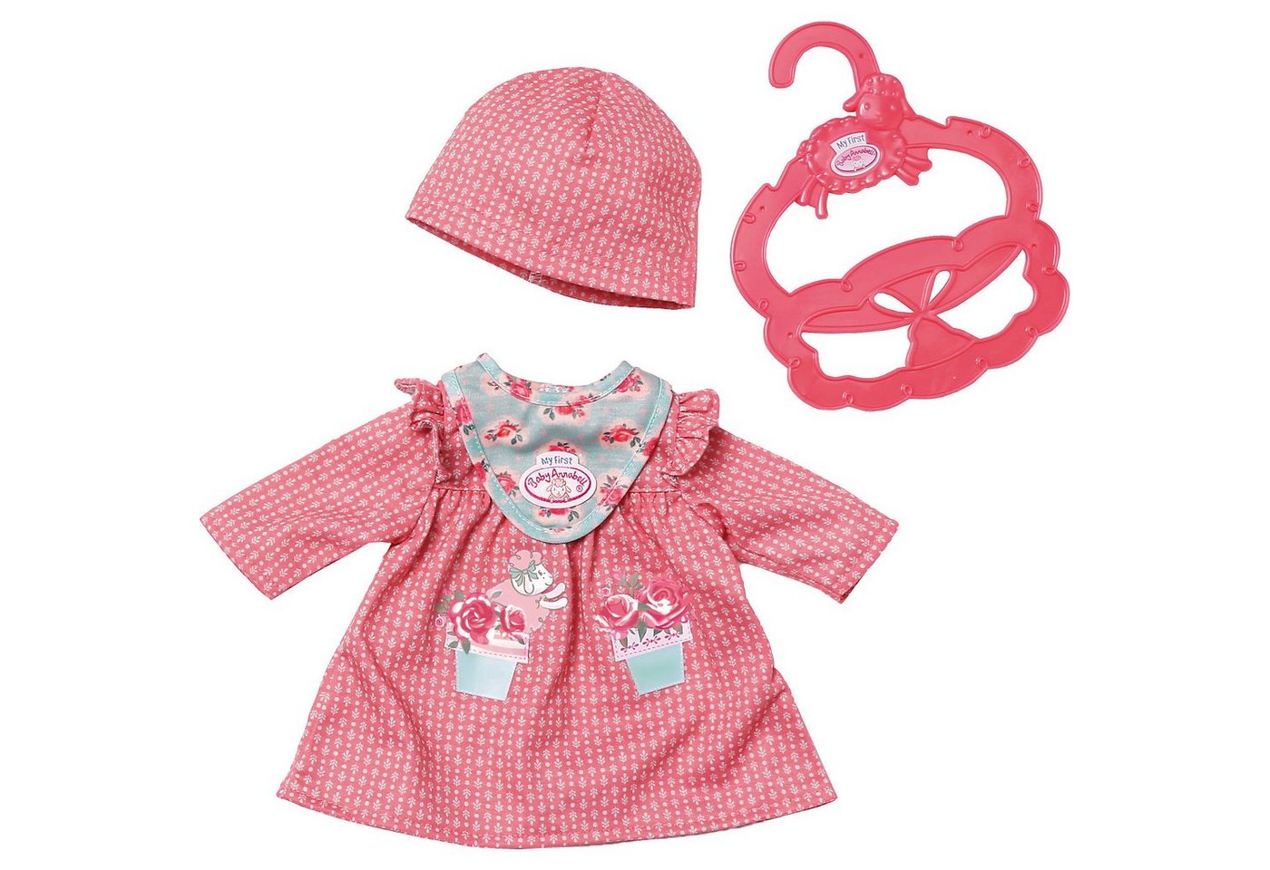 

Одежда для куклы my first Baby Annabell. розовая, 36 см