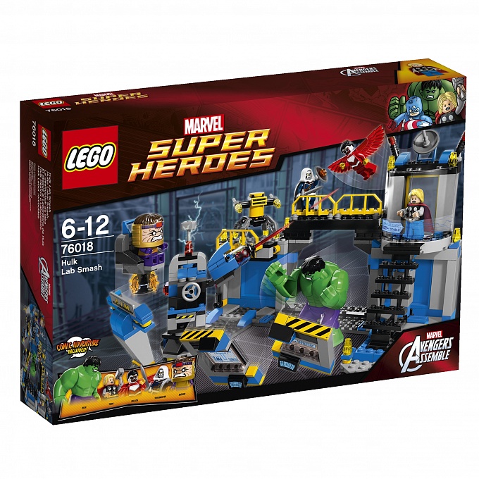 Lego Super Heroes. Лаборатория Халка  