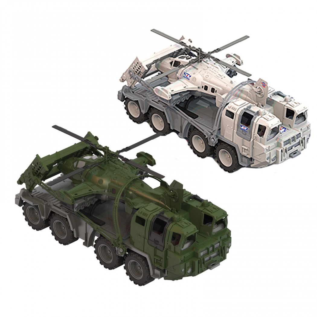 

Тягач военный Арктика с вертолетом, размер 56 х 25 х 26,5 см.