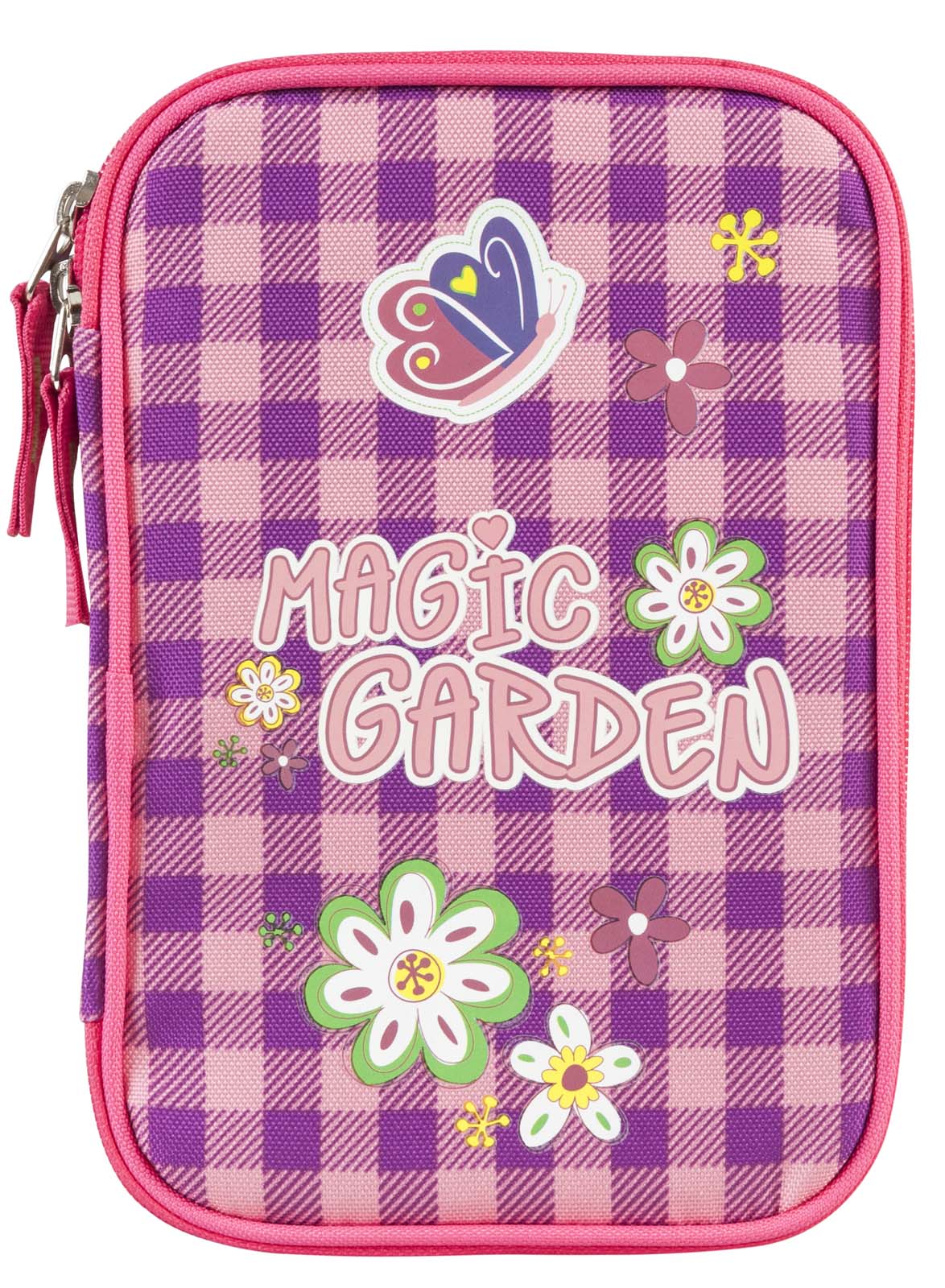 Пенал с канцтоварами - Волшебный сад  