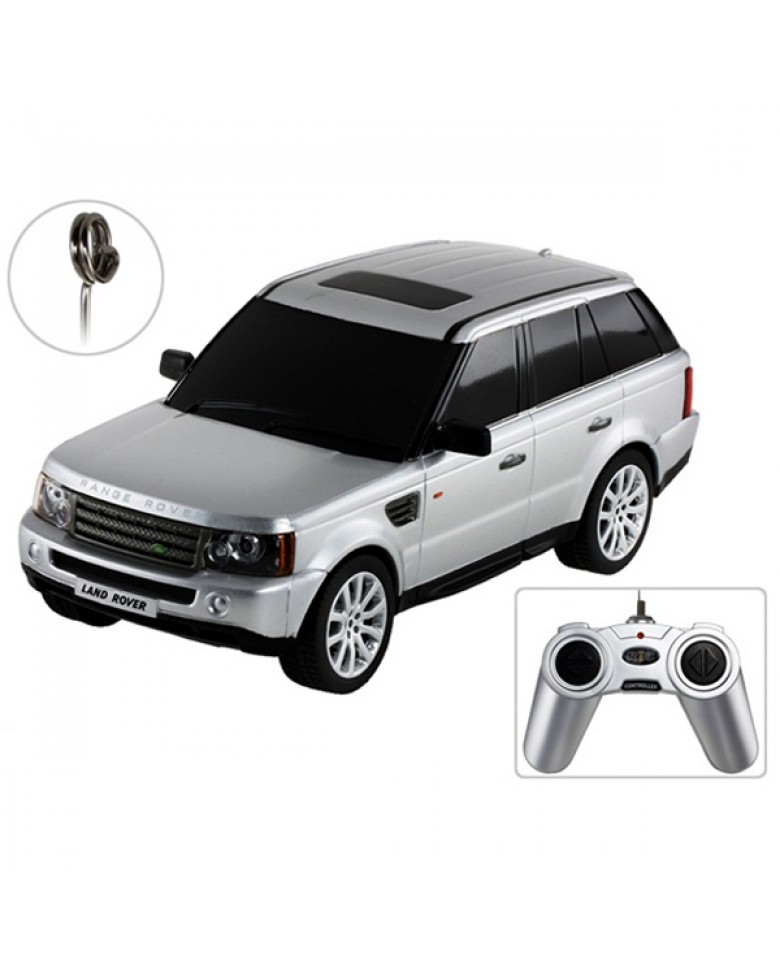 

Машина на р/у - Range Rover Sport, серебряный, 1:24