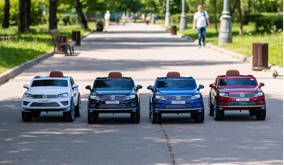 Электромобиль ToyLand Volkswagen Touareg, синий  