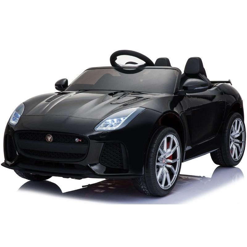 

Электромобиль Jaguar F-tyre черного цвета