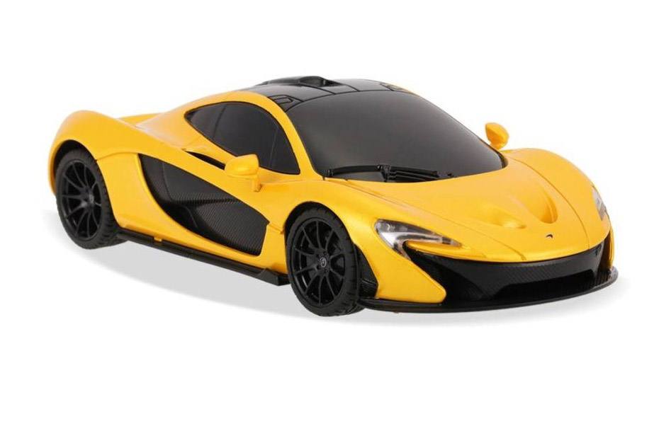 

Машина р/у 1:24 - McLaren P1, цвет желтый, 27MHZ