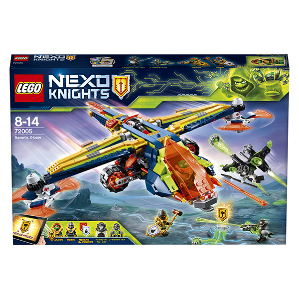 Конструктор Lego Nexo Knights - Аэро-арбалет Аарона  