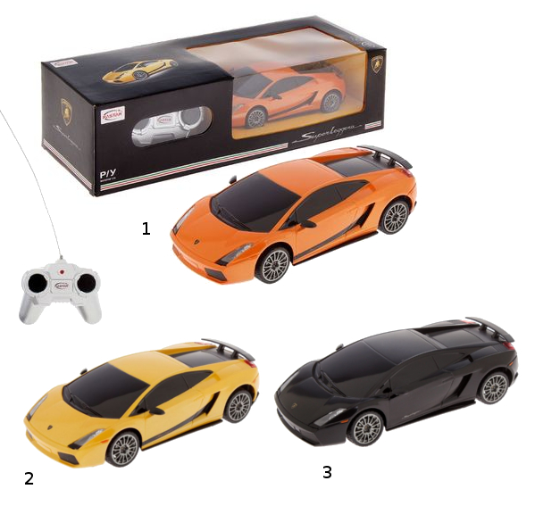 

Машина р/у Lamborghini, 18 см, масштаб 1:24
