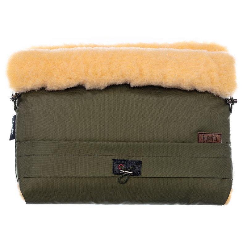 

Муфта меховая для коляски Nuovita Alaska Pesco Khaki/Хаки