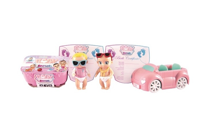

Набор с кабриолетом - Baby Secrets, блистер