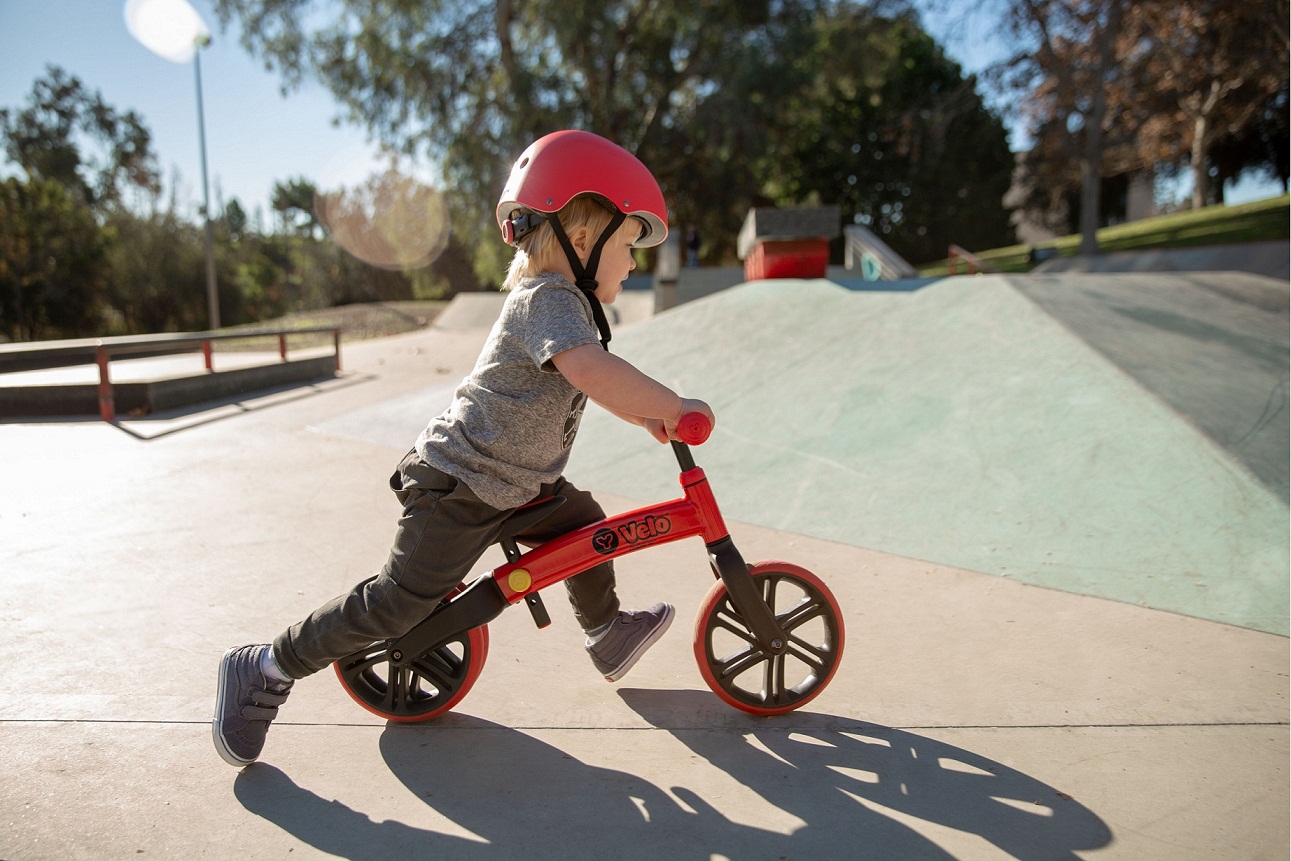 Беговел Yvolution Velo Junior, красный  