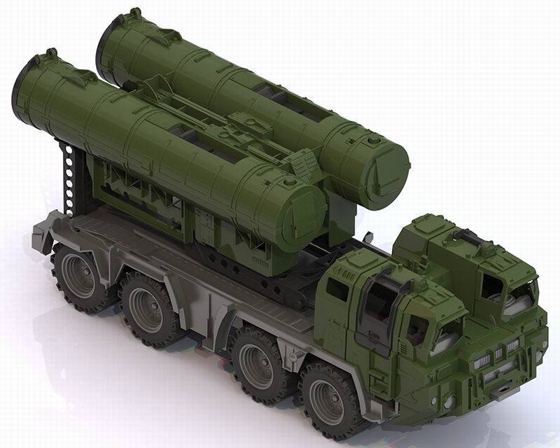 

Ракетная установка Щит, размер 55 х 22,5 х 21,5 см.