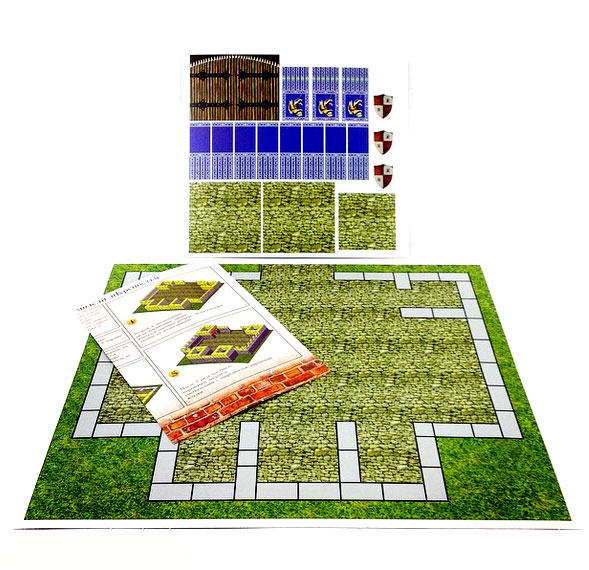 Конструктор из кирпичиков – Крепость, 600 деталей  