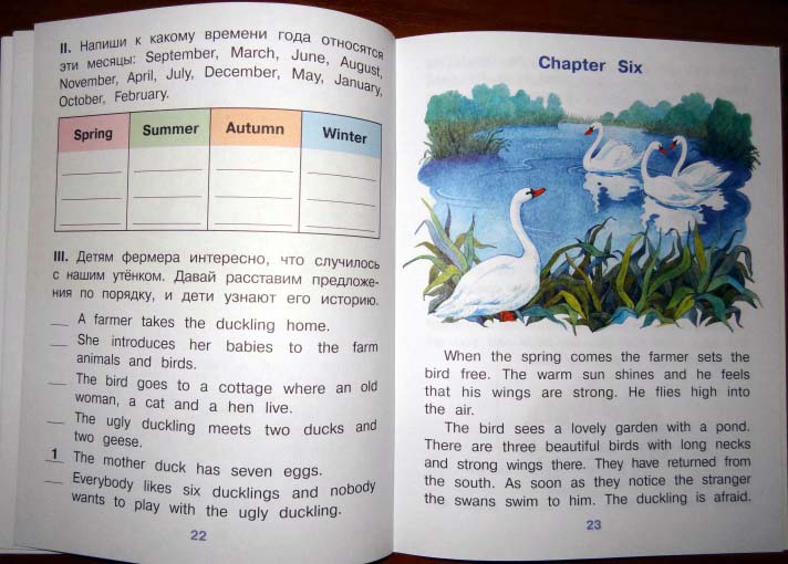Книга на английском языке – Гадкий утенок /The Ugly Duckling  