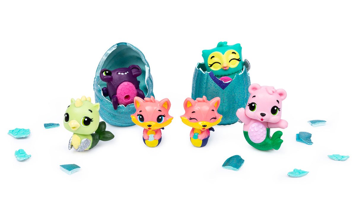 

Набор из 4 фигурок Hatchimals в яйце и 1 питомца без яйца