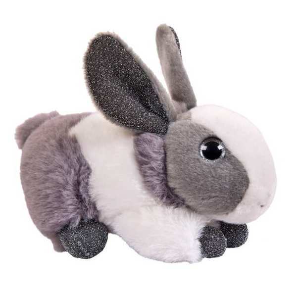 

Игрушка мягкая Кролик серый, 15 см