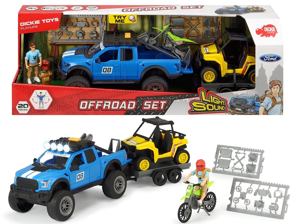 

Набор покорителя бездорожья - PlayLife, свет и звук