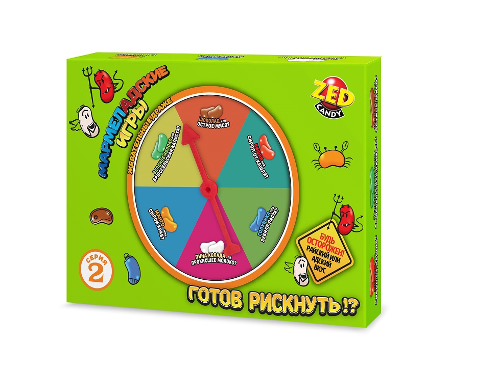 

Набор - Мармеладские игры, 2 серия, с жевательными бобами