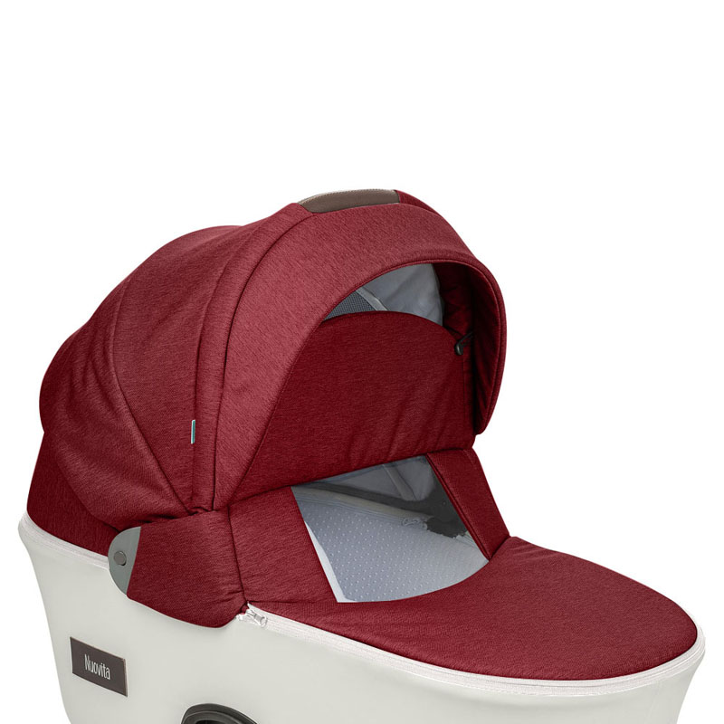 Детская коляска Nuovita Carro Sport 2 в 1, Granato Argenteo/Гранатово-серебристый  