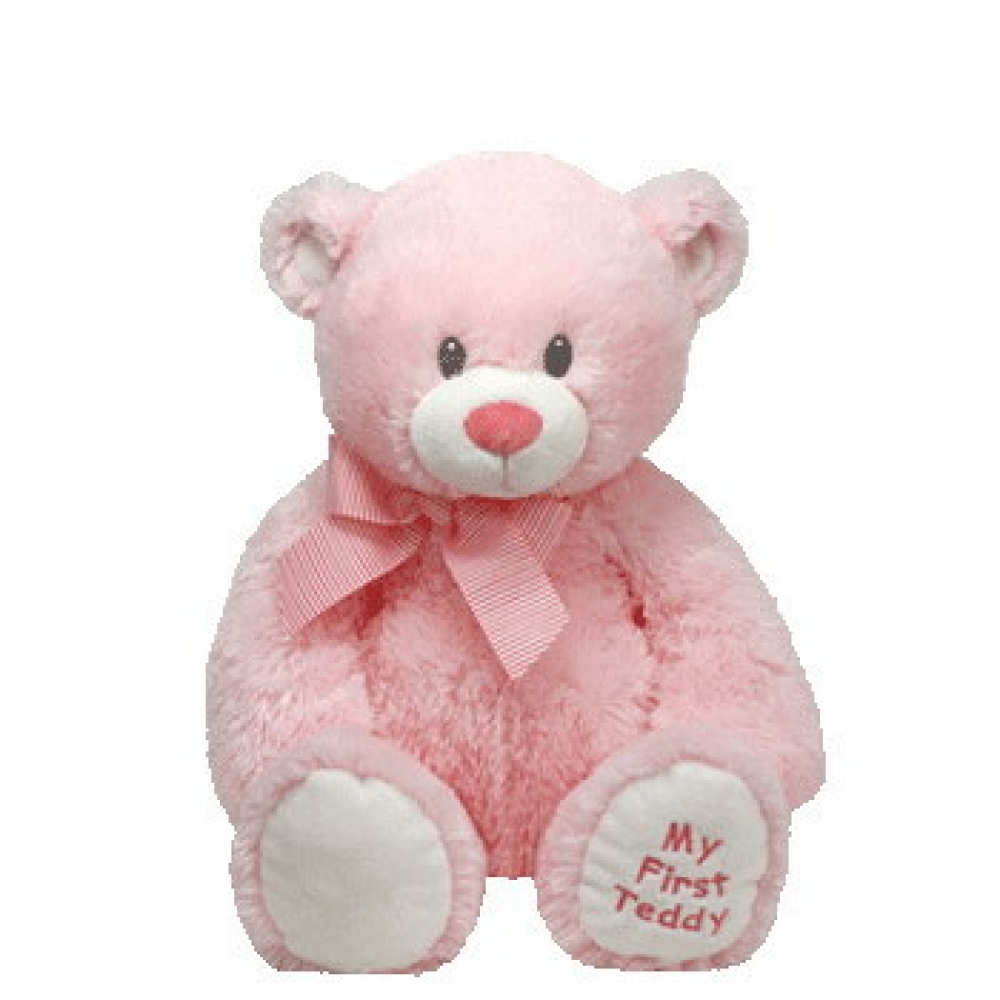 

Мягкая игрушка Classic – Медвежонок My First Teddy, розовый, 20 см