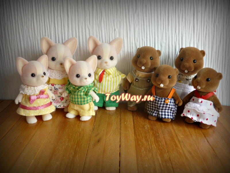 Sylvanian Families - Семья Бобров  