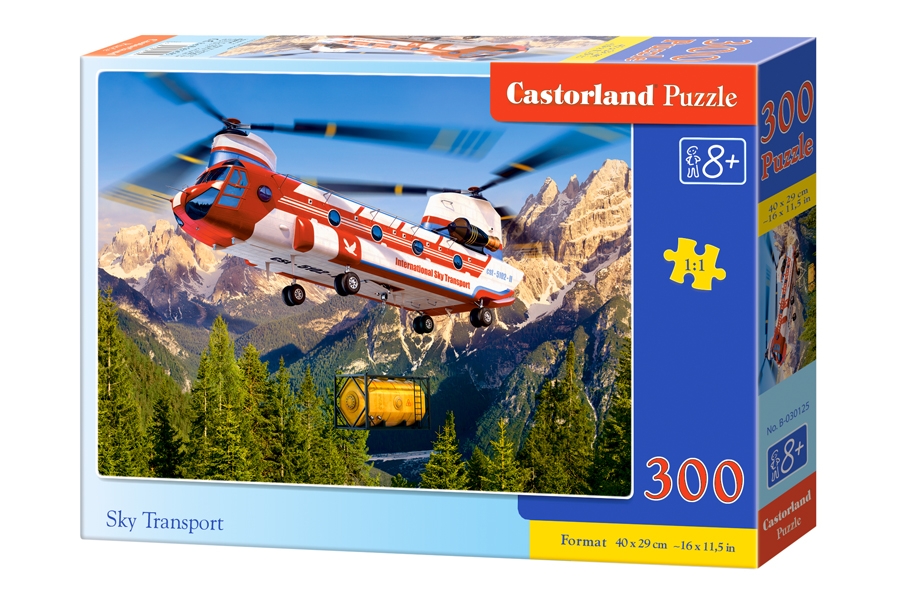 Пазлы Castorland – Вертолет, 300 элементов  