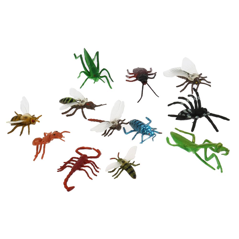 Фигурки пластизоль из серии Рассказы о животных - Насекомые и жуки   