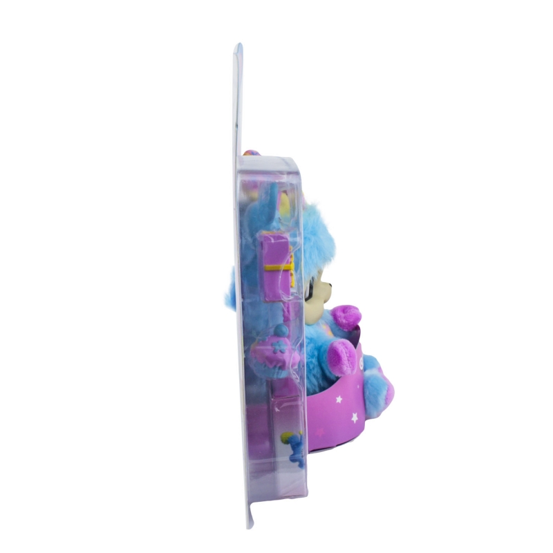 Плюшевая игрушка Bush baby world – Пушастик Баббл с питомцем и аксессуарами, 17 см  