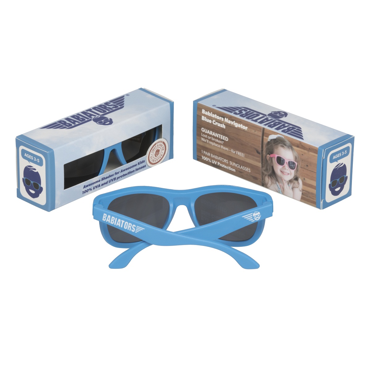 Солнцезащитные очки Original Navigator - Страстно-синий / Blue Crush, Junior  