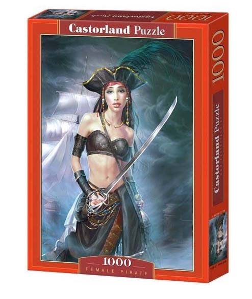 Пазлы Castorland – Пиратка, 1000 элементов  