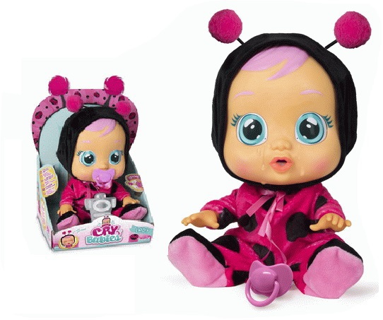 Интерактивная кукла Crybabies - Плачущий младенец, Lady  
