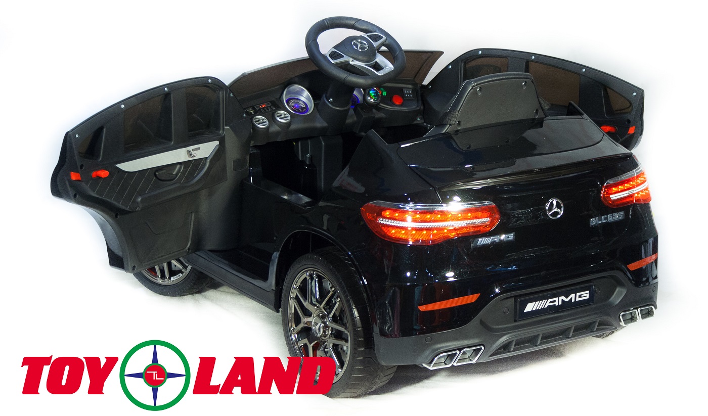 Электромобиль Mercedes-Benz AMG GLC63 Coupe 4x4 черного цвета, ToyLand, QLS-5688 