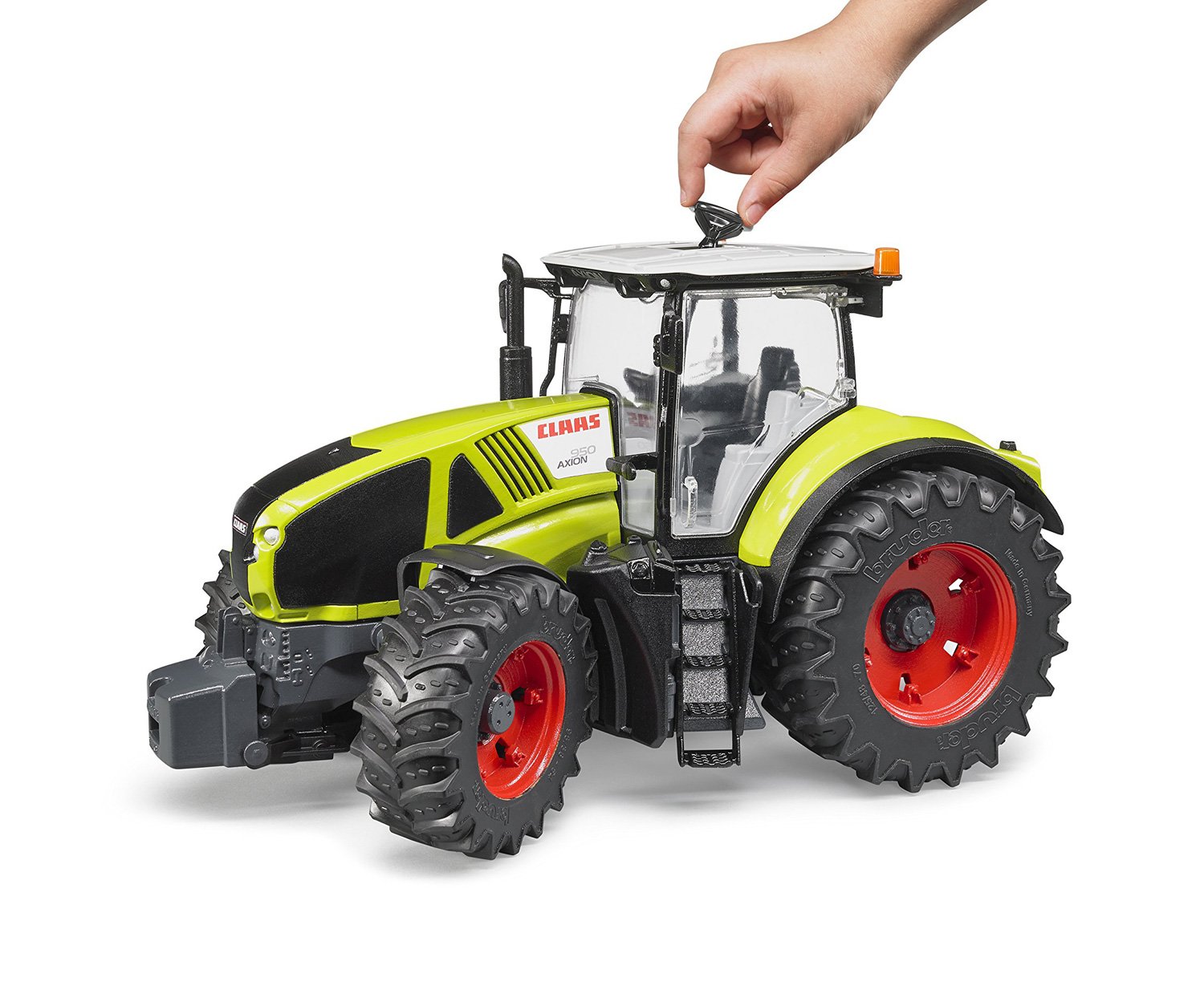 Трактор Bruder Claas Axion 950 c погрузчиком  